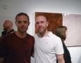 artists Jordan Eagles (l) and Darren Jones (r)